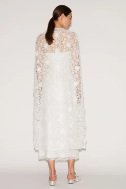 Samantha Cape White Lace