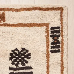 Samsun Moroccan Wool Rug in Carbon