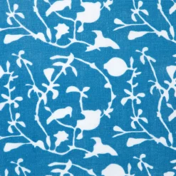 Sanctuary Printed Napkins in Blue, Set of 4