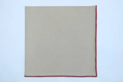 Sand Napkin Orange Small Trim, Set of 4