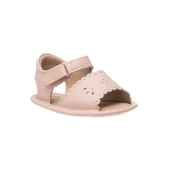 Sandal with Scallop Pink