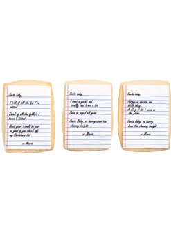 Santa Baby Sugar Cookies, Set of 12