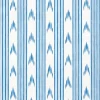 Santa Barbara Ikat Wallpaper in Indigo