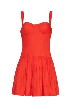 Santiago Mini Dress in Red