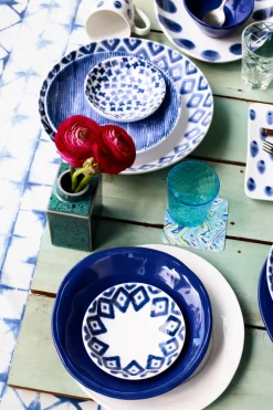 Santorini Diamond Condiment Bowl