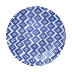Santorini Diamond Dinner Plate