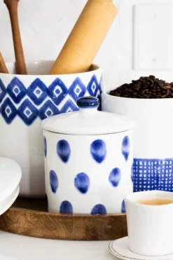 Santorini Dot Small Canister