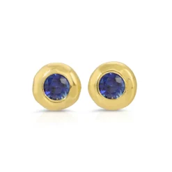 Sapphire Nesting Gem Studs