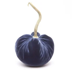 Sapphire Silk Velvet Pumpkin