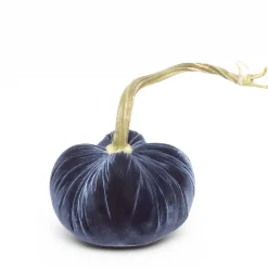 Sapphire Silk Velvet Pumpkin