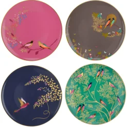 Sara Miller Chelsea Collection Plates, Set of 4