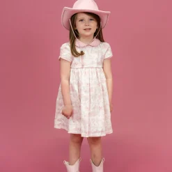 Sarita Girl Dress in Dallas Print