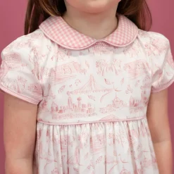 Sarita Girl Dress in Dallas Print