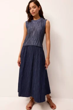 Sasha Skirt in Naval