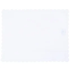 Scallop Baby Pillowcase in White