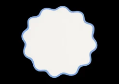 Scallop Edge Circle Placemat, Set of 4