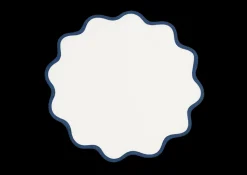 Scallop Edge Circle Placemat, Set of 4