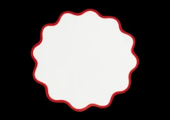 Scallop Edge Circle Placemat, Set of 4