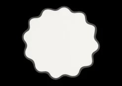 Scallop Edge Circle Placemat, Set of 4