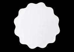 Scallop Edge Circle Placemat, Set of 4