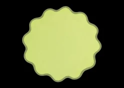 Scallop Edge Circle Placemat, Set of 4