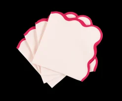 Scallop Edge Napkin, Set of 4