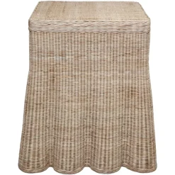 Scallop Square Side Table