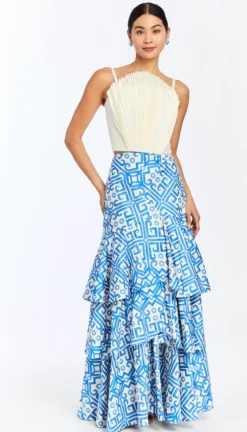 Scallopini Top in Ivory