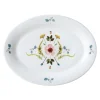 Scandinavian Floral 14" Oval Platter