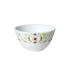Scandinavian Floral Cereal / Soup Bowl