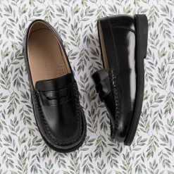 Scholar Moccasin Black