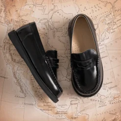 Scholar Moccasin Black