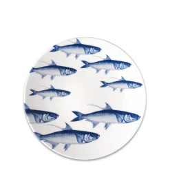 School of Fish Coupe Salad Plate