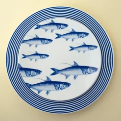 School of Fish Coupe Salad Plate
