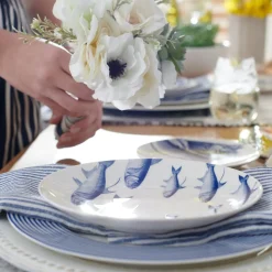 School of Fish Coupe Salad Plate