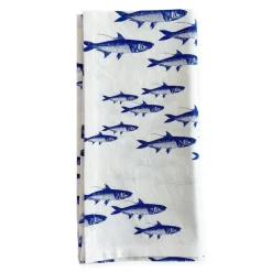 School of Fish Dinner Napkins, Set of 4