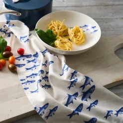 School of Fish Kitchen Towels, Set of 2