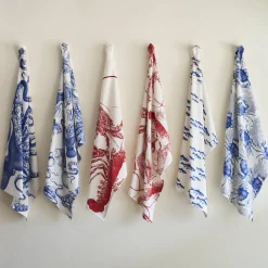 School of Fish Kitchen Towels, Set of 2