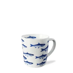 School of Fish Mug Blue
