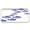 School of Fish Small Rectangular Birchwood Tray