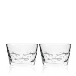 School of Fish Tidbit Bowls, Set of 2