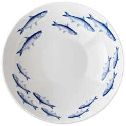 School of Fish Wide Serving Bowl