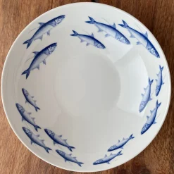 School of Fish Wide Serving Bowl
