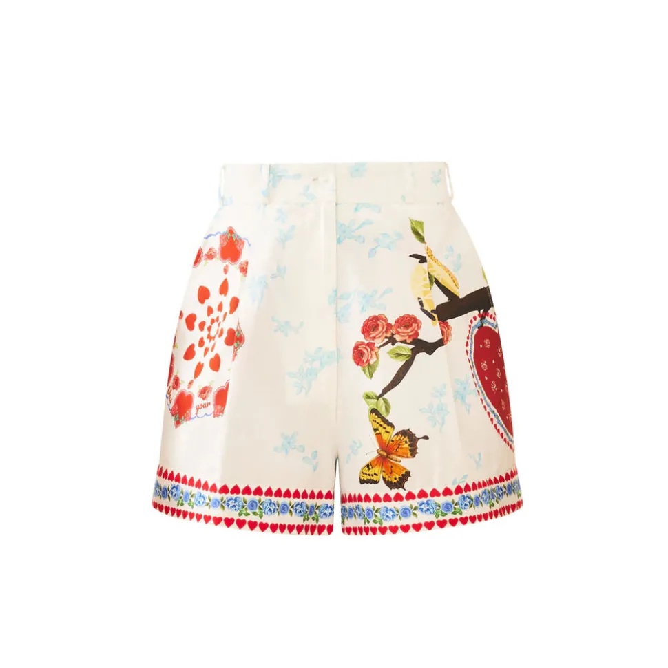 Scottie Shorts in Alfie White