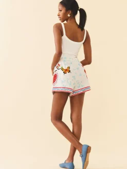 Scottie Shorts in Alfie White