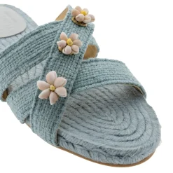 Sea Shella Espadrilles in Sky Blue