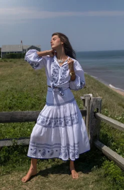 Seaside Blaire Tiered Skirt