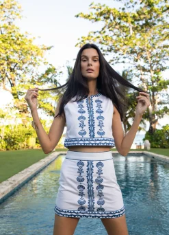 Seaside Delfina Mini Skirt