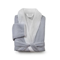 Seersucker Bathrobe