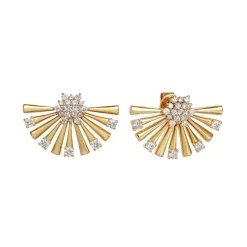Sensu Diamond Stud Earrings